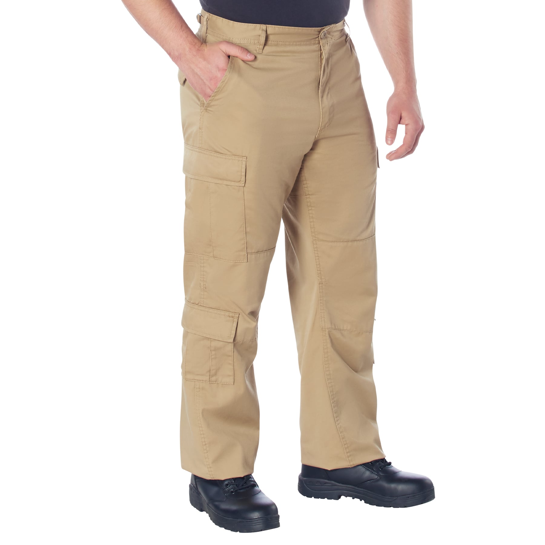 Rothco Vintage Paratrooper Cargo Fatigue Pants - Khaki, Small