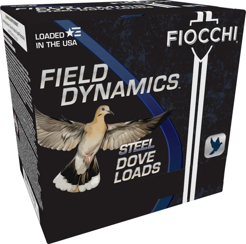 Fiocchi 12DLS187 Field Dynamics Dove Quail 12Gauge 2.75" 1 1/8oz 7Shot 25 Per Box/10 Case