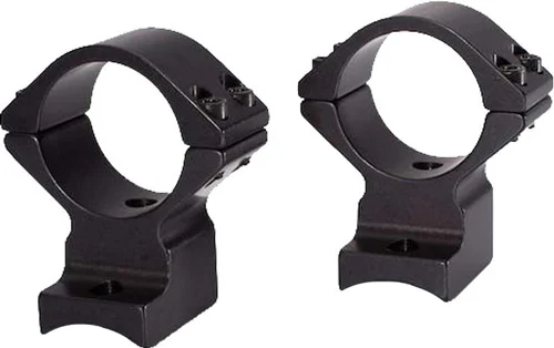 TALLEY RING/BASE COMBO 1" MED - HOWA SUPER LITE BLACK ANODIZED