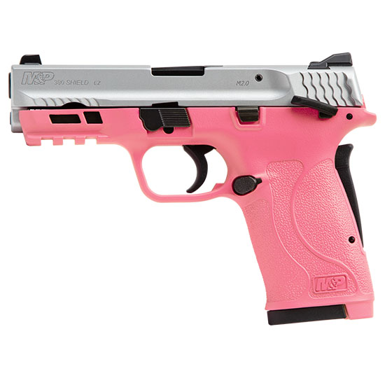 Smith Wesson M 380 Shield EZ Pink Satin Silver 380ACP