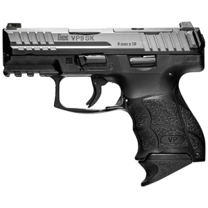 HK USA VP9SK Subcompact 9mm 3.39" 12/15rd Optic Ready Pistol | Black