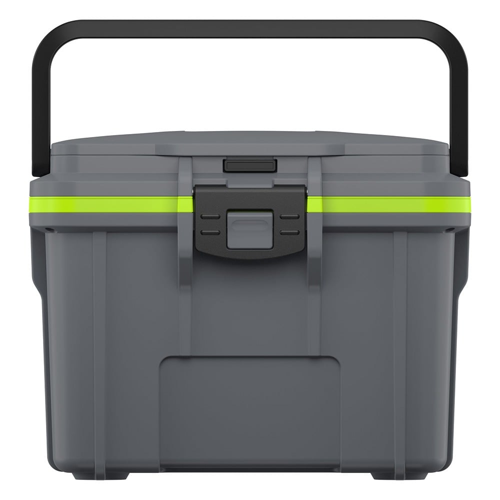 Pelican 8QT Elite Personal Cooler, Dark Gray/Green
