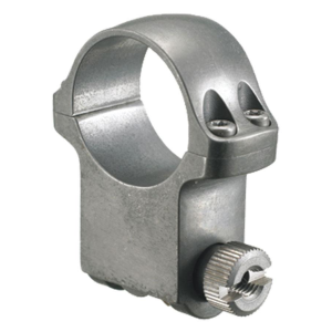 Ruger Steel Scope Ring - Single (6KTG) 1" Extra High 1.187" Height - Target Grey Stainless Finish