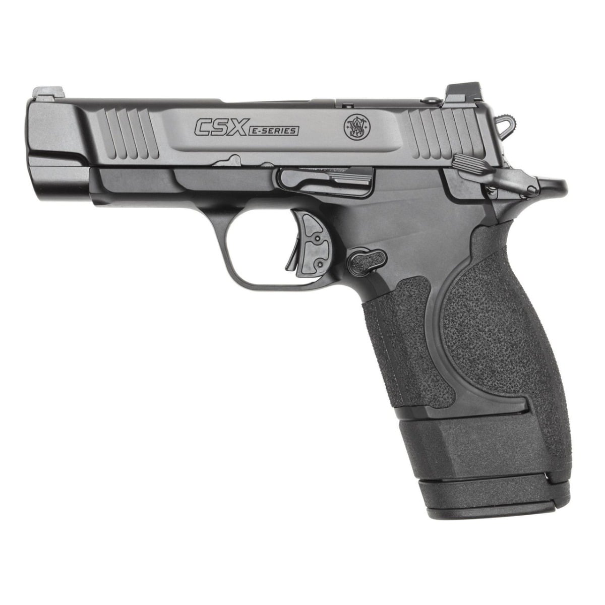 S&W CSX E-Series Handgun 9mm Luger 10(1)/12(1)/17(1)rd Magazines 3.6″ Barrel Thumb Safety Black Slide - No Credit Card Fees - Free Shipping