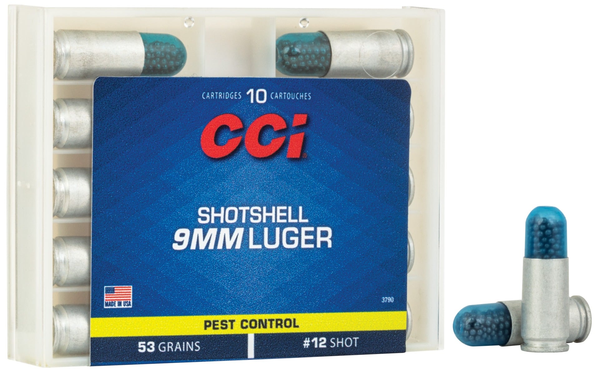 CCI 9MM #12 SHOTSHELL 10/200 - No Credit Card Fees - Low, flat rate shipping