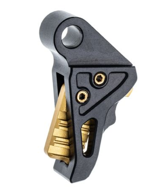 Tyrant Designs - Hellcat/Hellcat Pro Trigger - Black Shoe - Gold Hardware - TD-HCATTRIG-BLK/GOLD