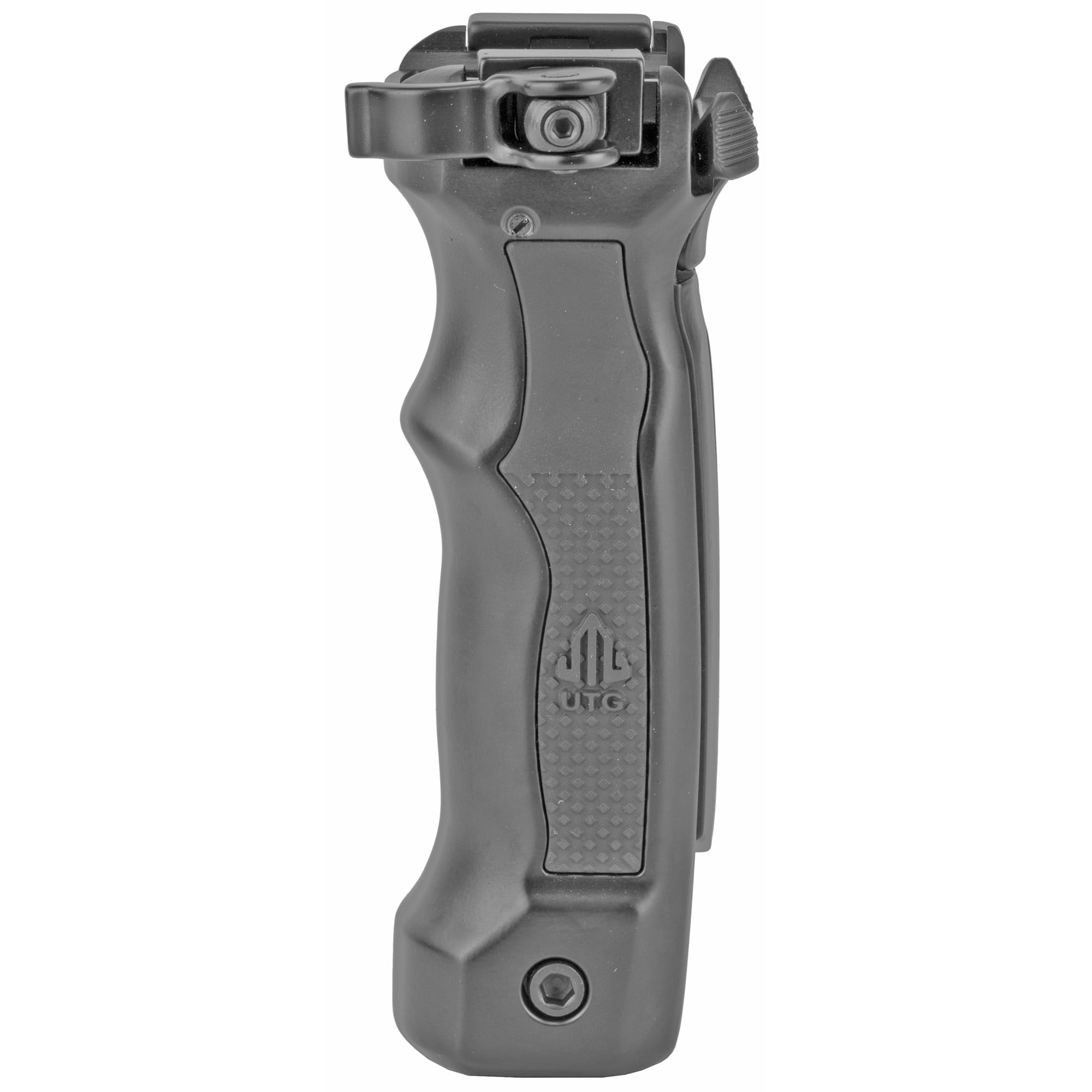 Leapers, Inc. - UTG D-Grip, Quick Release Deployable Bipod, Black