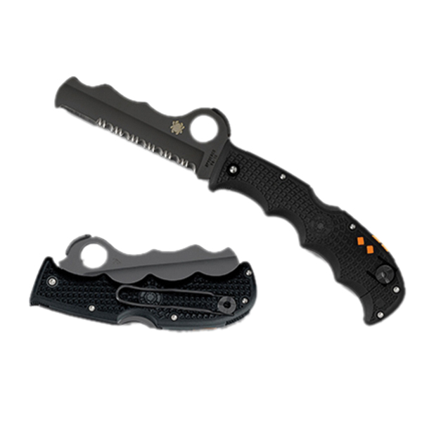 Spyderco Assist Folding Knife Sheepsfoot Black - Reliable for Versatile Use - C79PSBBK