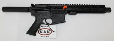 KAK Industry MO-815-1004-004 Complete K15 Pistol 9mm 8" 32+1 Black