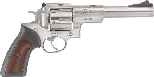 Ruger Super Redhawk 10mm 7.5" Stainless Revolver