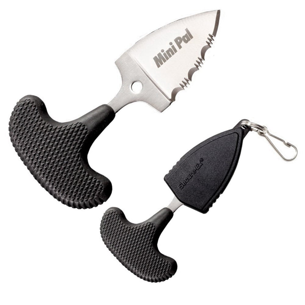 Cold Steel Mini Pal Drop Point Fixed Knife, 1", Black - 43NS