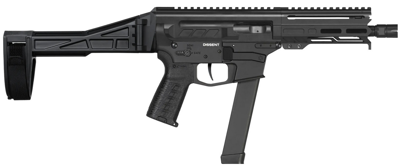 CMMG DISSENT MKGS 9mm Pistol with 6.5" Barrel