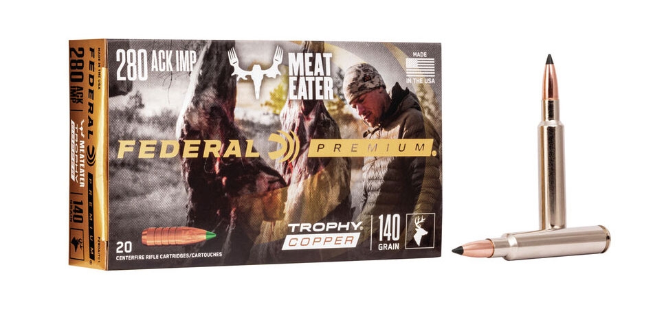 Federal Terminal Ascent Rifle Ammunition .280 Ackley Imp. 140gr 2930 fps 20/ct - No Credit Card Fees - Low, flat rate shipping