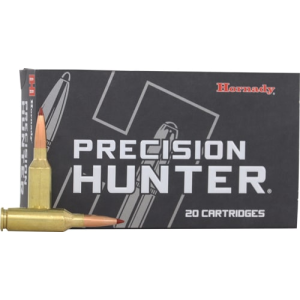 Hornady Precision Hunter 22 ARC 80gr ELD-X Brass Case 20 Rounds.