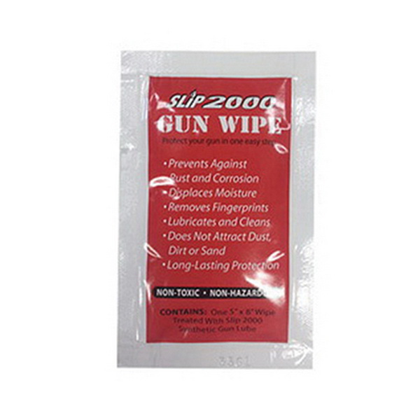 Slip 2000 Lubricated Gun Cleaning Wipes for Firearms, 20/pack - 60601
