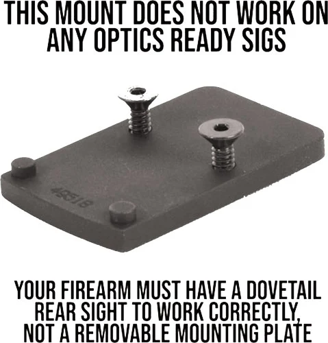EGW SCOPE MOUNT TRIJICON RMR - FOR SIG P220-229 320 BLACK
