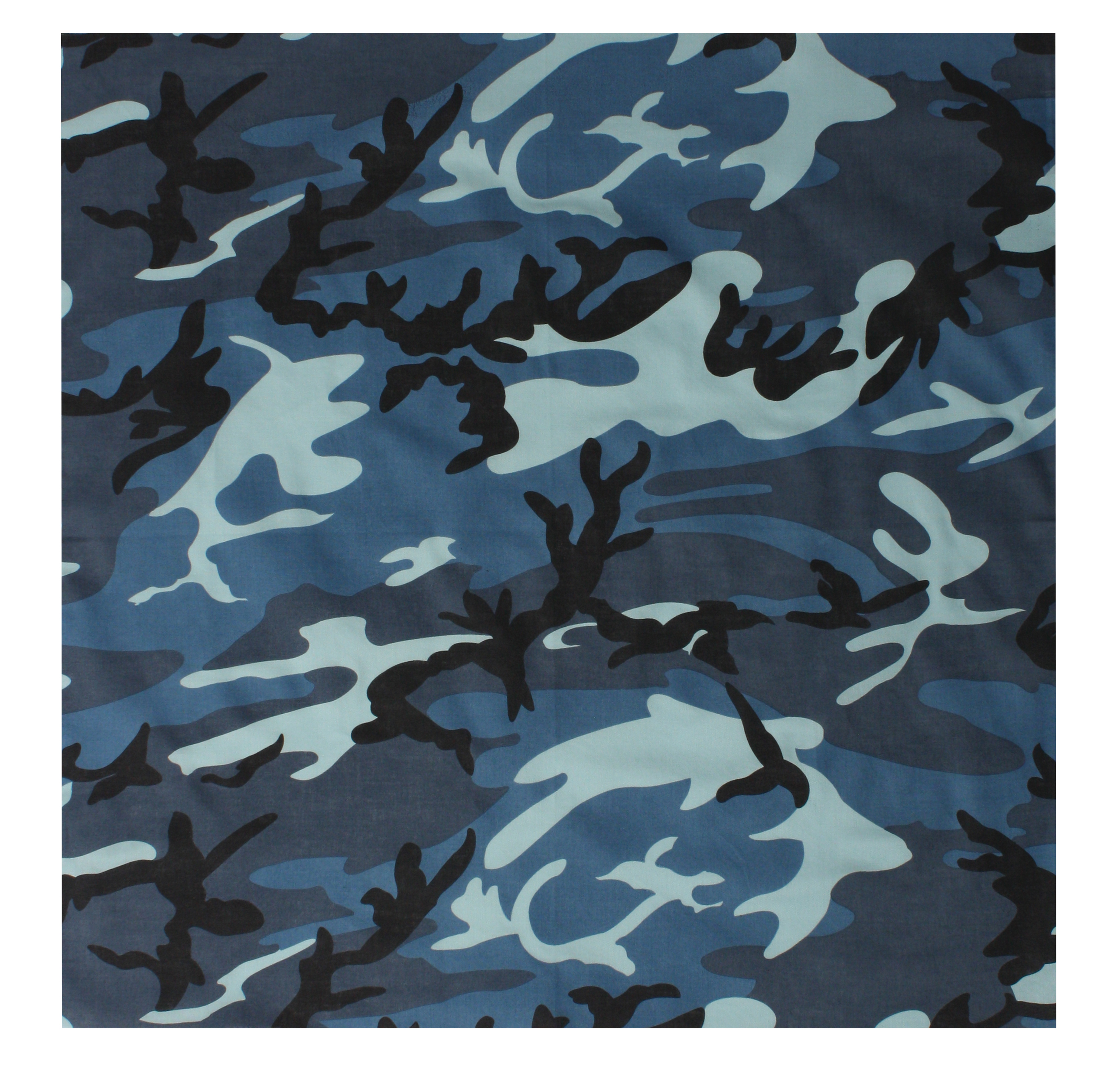 Rothco Colored Camo Bandana - Sky Blue Camo