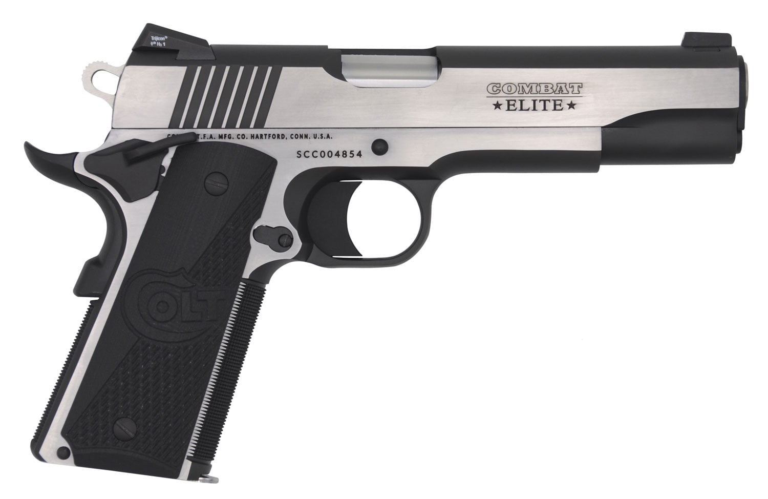 COLT COMBAT ELITE GOVERNMENT – 9MM 5″ 8RD TWO TONE - No Credit Card Fees - Free Shipping