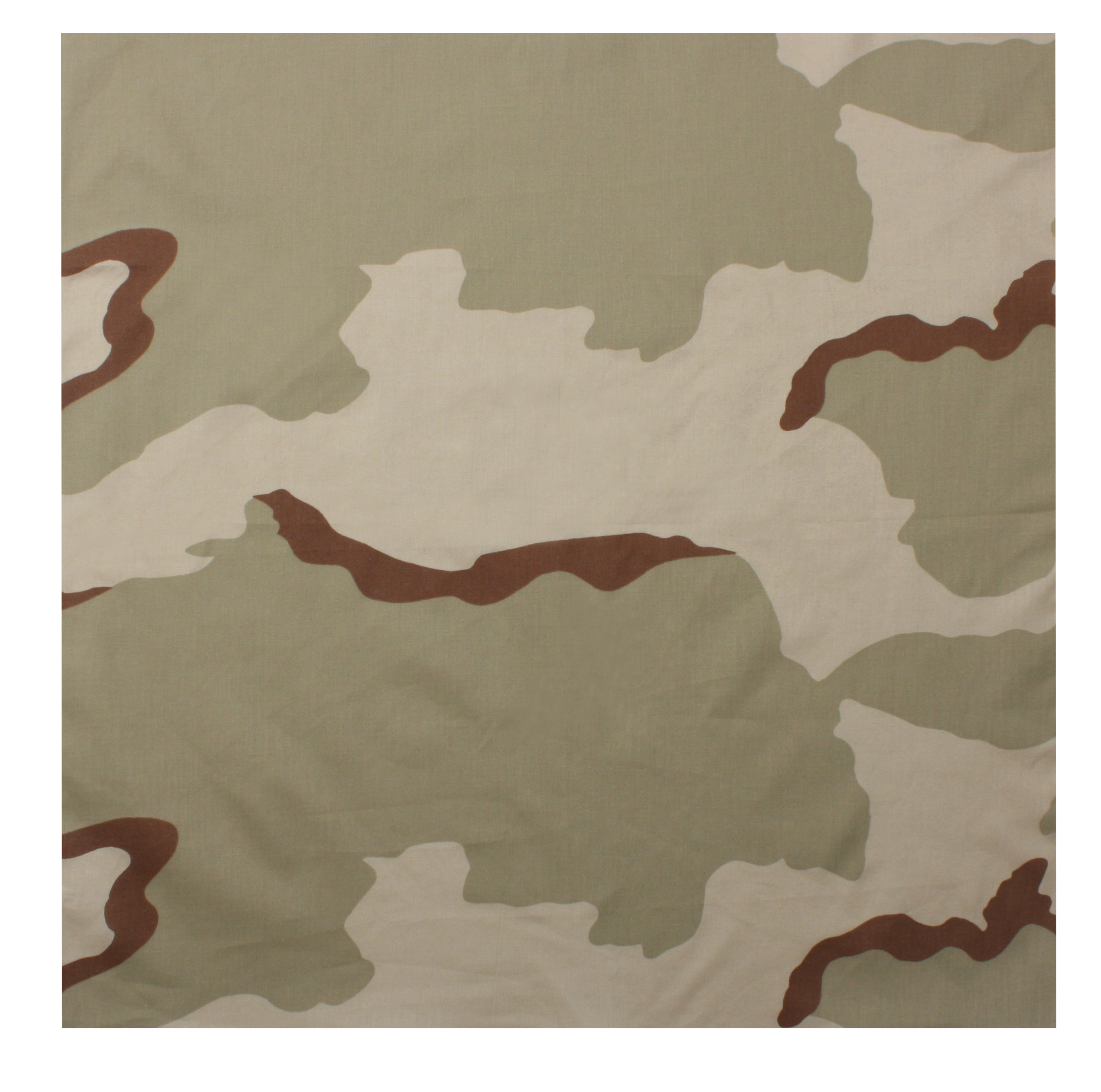 Rothco Classic Camo Bandana - Tri-Color Desert Camo