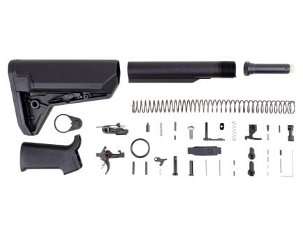 PSA Sabre-15 Lower Build Kit with MOE SL-S Stock and Grip, Black