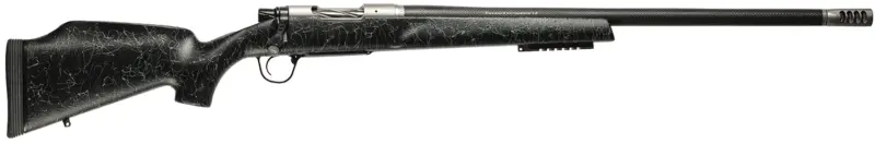 Christensen Arms 8011001301 Traverse 308 Win 4+1 20" Threaded Barrel, Natural Stainless, Black with Gray Webbing Stock