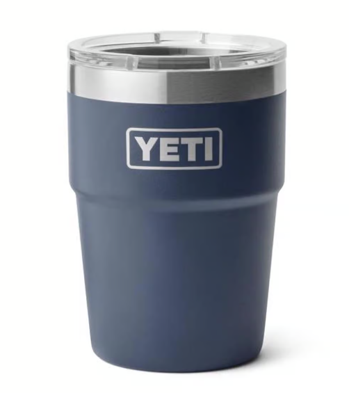 YETI Rambler 16 oz Stackable Tumbler with MagSlider Lid, Navy