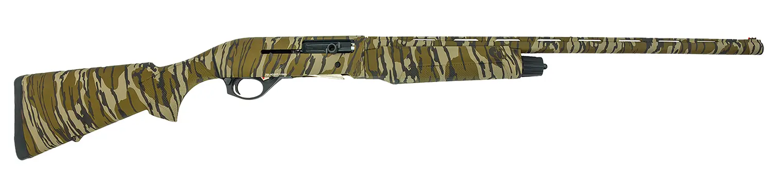 SDS Imports 21000195 S2 Full Size 20 Gauge Semi-Auto 3" 3+1 28" Overall Mossy Oak Bottomland Vent Rib Barrel, Drilled Tapped Receiver, Fixed Synthetic Stock