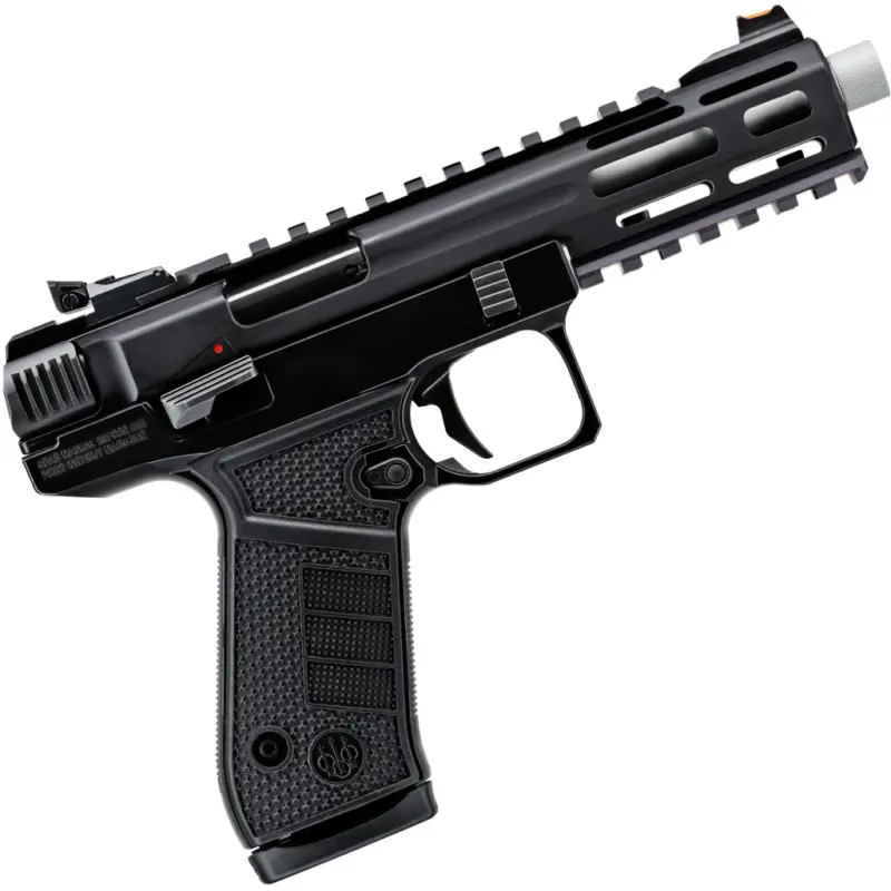Beretta B22 Jaguar Tac Metal Pistol 22 LR 5.25 Black w/Threaded Brrl 15 rd