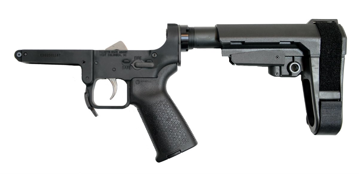 PSA Gen2 KS-47 MOE EPT SBA3 Pistol Lower Receiver, Black