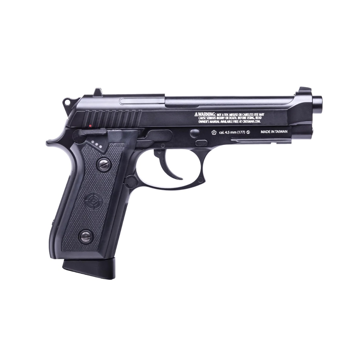 Crosman PFAM9B - Black CO2 Powered, Full Auto BB Air Pistol - PFAM9B