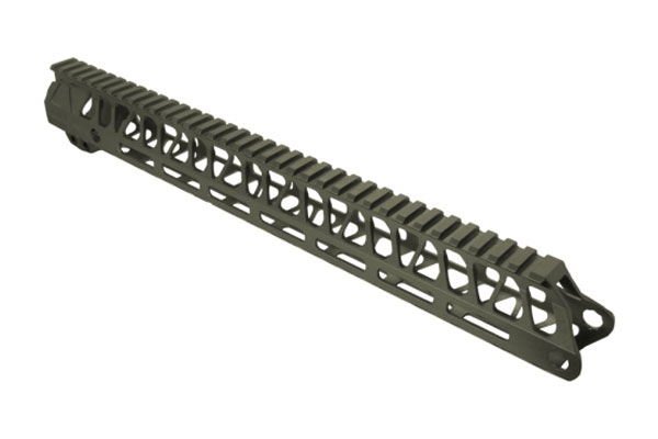 Timber Creek Enforcer 15" M-LOK Handguard, OD Green - M E15 HG OD