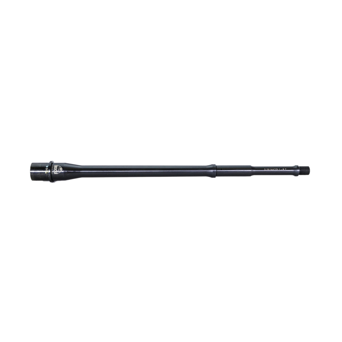 Faxon Firearms Duty Mid-Length Button Rifled Gunner Barrel 5.56x45mm 14.50", Black