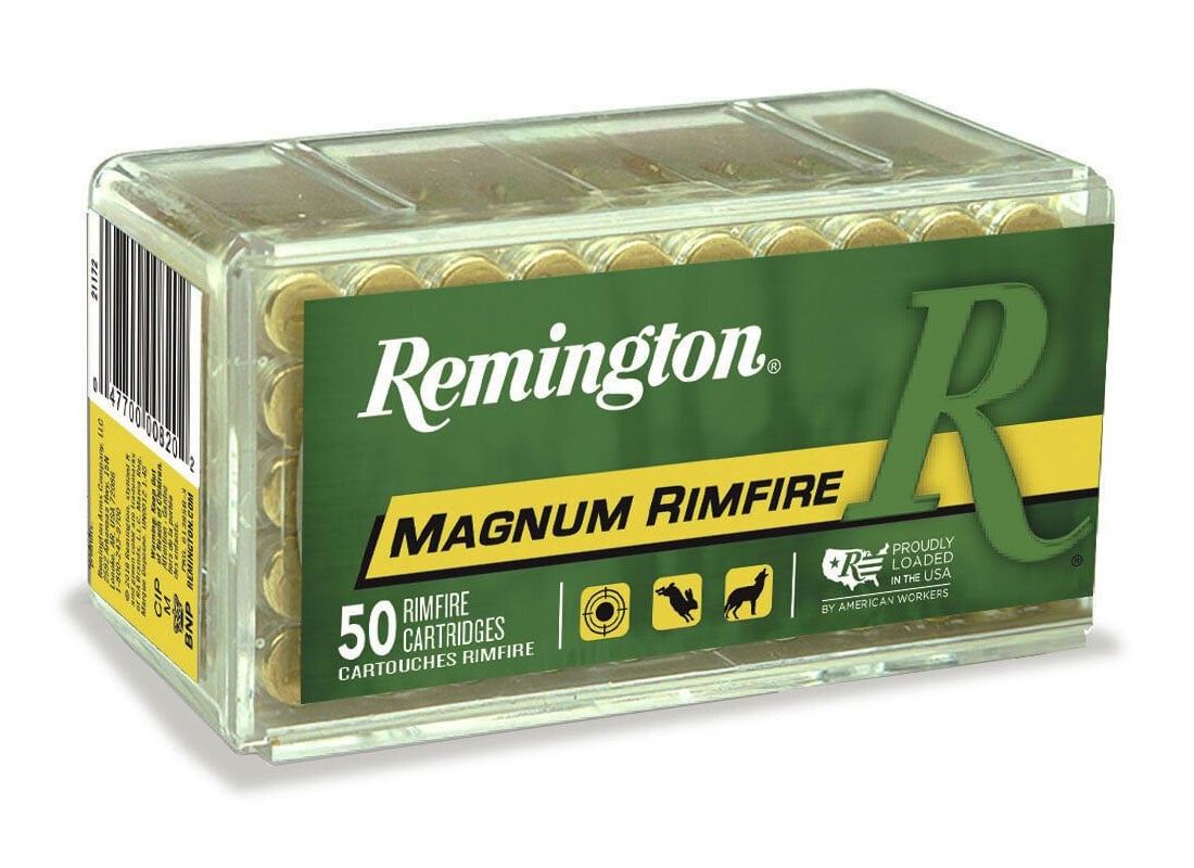 REMINGTON 22WMR 40GR JSP – 1910FPS 50RD 40BX/CS - No Credit Card Fees - Low, flat rate shipping