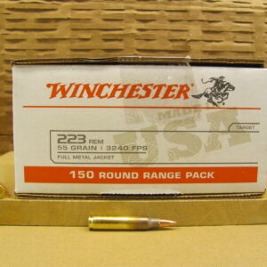 600 Round Case – 223 Rem 55 Grain FMJ Ammo Loose Pack Made by Lake City for Winchester – SP21114