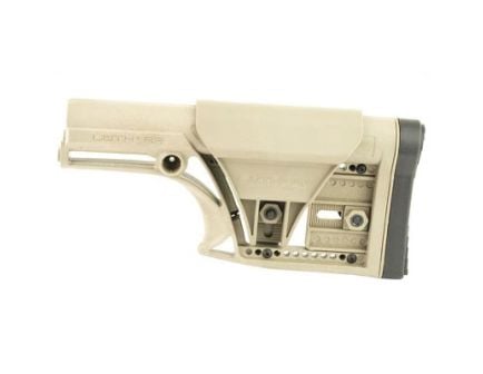 Luth-AR MBA-1 Fixed Stock, Fits AR-15/AR-10 Rifle Length A2 Buffer Tube, FDE - MBA-1F
