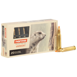 NORMA AMMO Dedicated Hunting Varmint 223 Rem 55 gr Polymer Tip Ammunition | 20 Rounds
