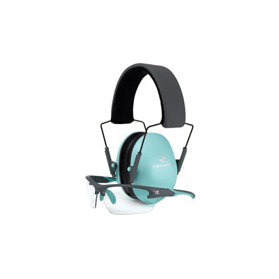 Radians Lowset Ladies Earrmuff And Glasses Range Combo, Aqua - LS0820CKCS