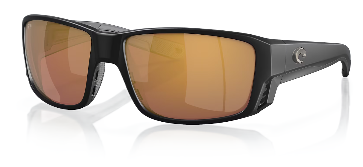 Costa Tuna Alley Pro - Matte Black w/ Gold Mirror 580G