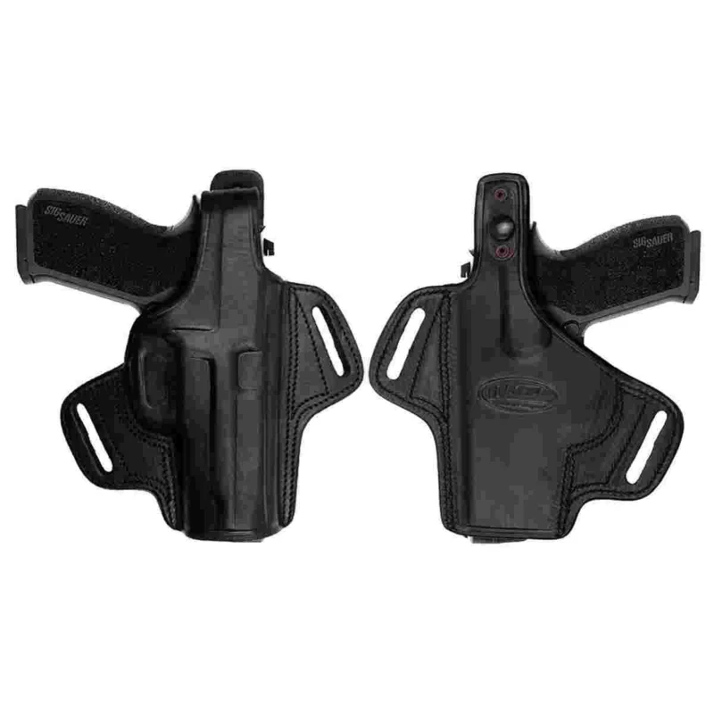 Tagua Gunleather Thumb Break Belt Holster for Glock 19/23/32/38 Black Right Hand