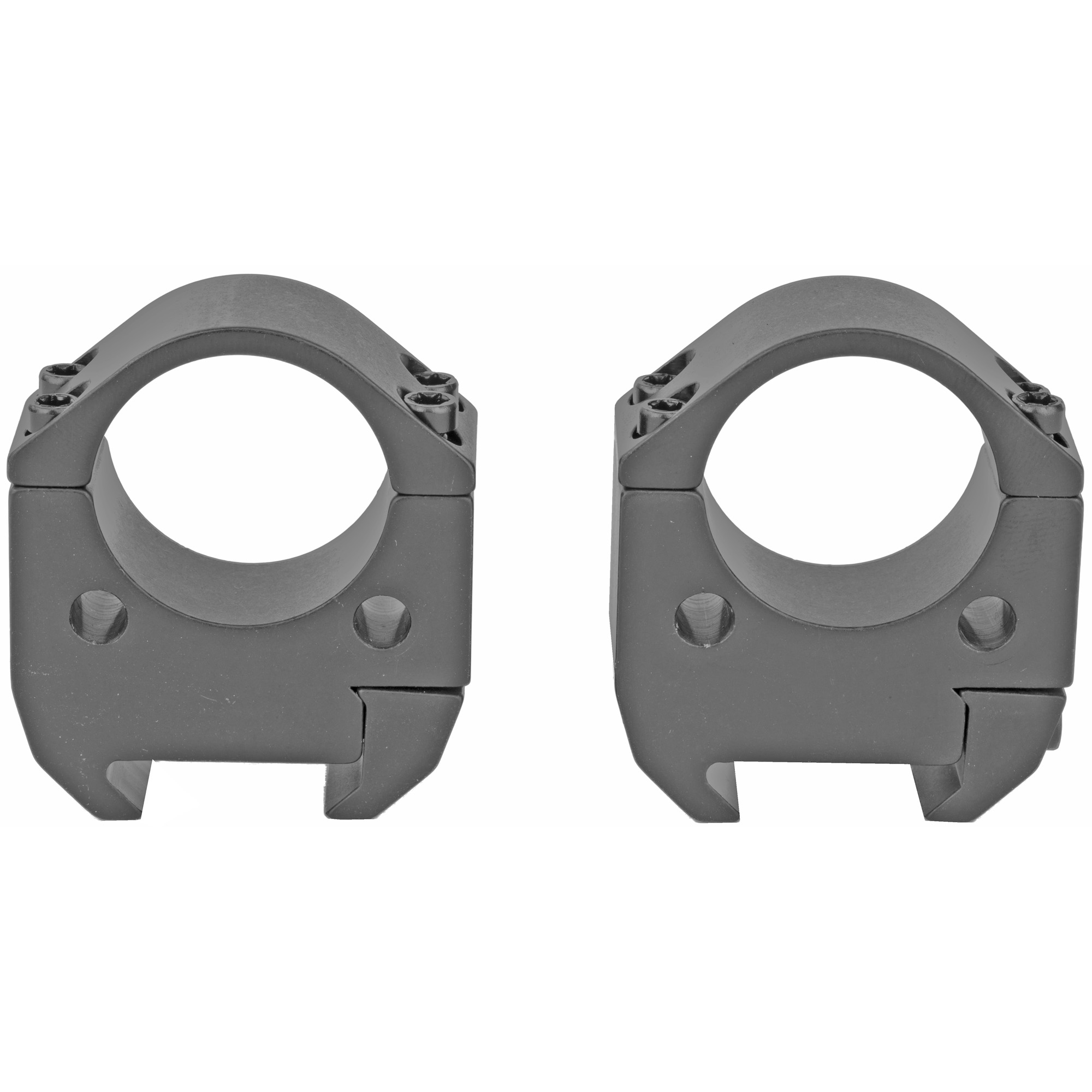 Talley Manufacturing Modern Sporting Rings, Fits Picatinny Rail System, 1" High, Black, Alloy