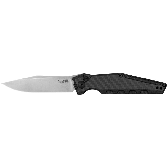 Kershaw Launch 7 Auto Folding Clip Point Knife, Carbon Fiber - 7900CF