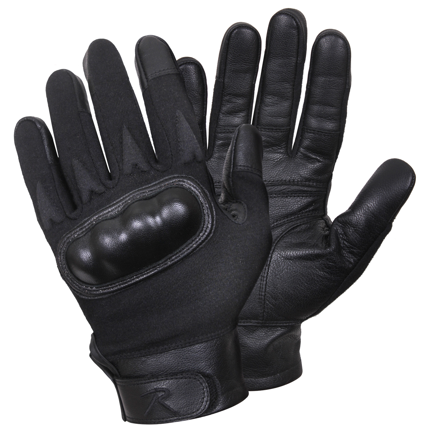 Rothco Hard Knuckle Cut And Fire Resistant Gloves - Black, 2X-Large