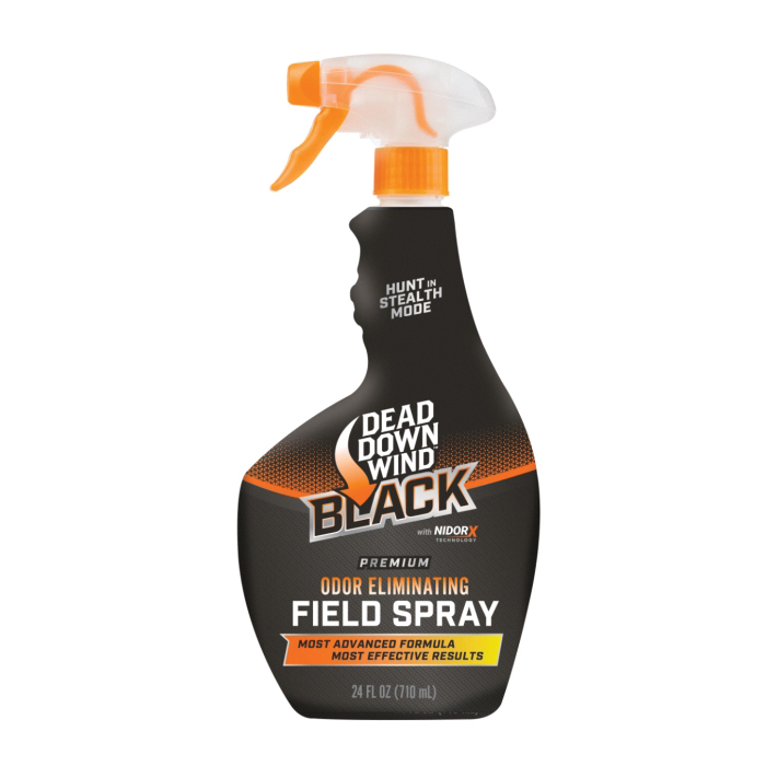 Dead Down Wind Black Premium Unscented Field Spray, 24 oz Trigger Spray Bottle
