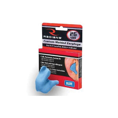 Radians Custom Silicon Ear Plugs, Blue - CEP002-B