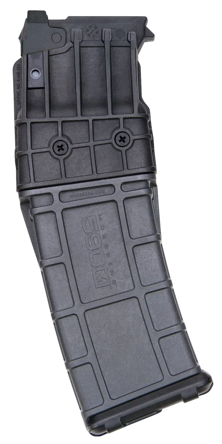 Mossberg 95139 590M 15rd Double Stack 12 Gauge Black Polymer (2.75" Shotshell Only)