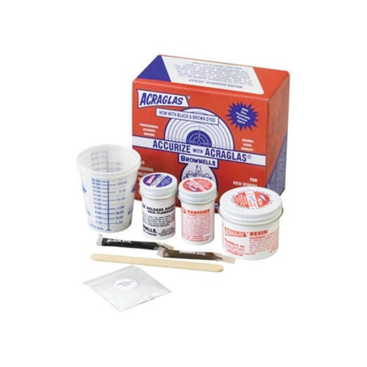 Brownells Acraglas Non-Flammable 2-Gun Kit