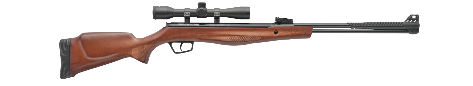 Stoeger S8000-E TAC Suppressed Airgun Como .177 Cal Black - 30433