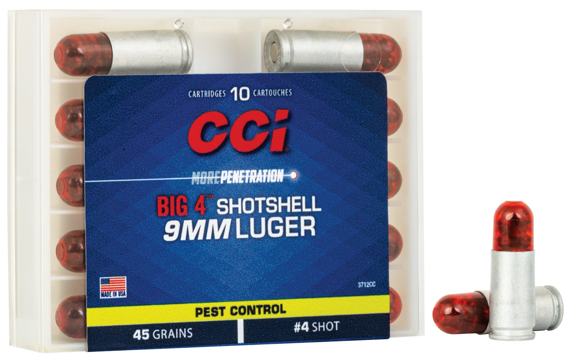 CCI 9MM #4 SHOTSHELL10/200 - No Credit Card Fees - Low, flat rate shipping