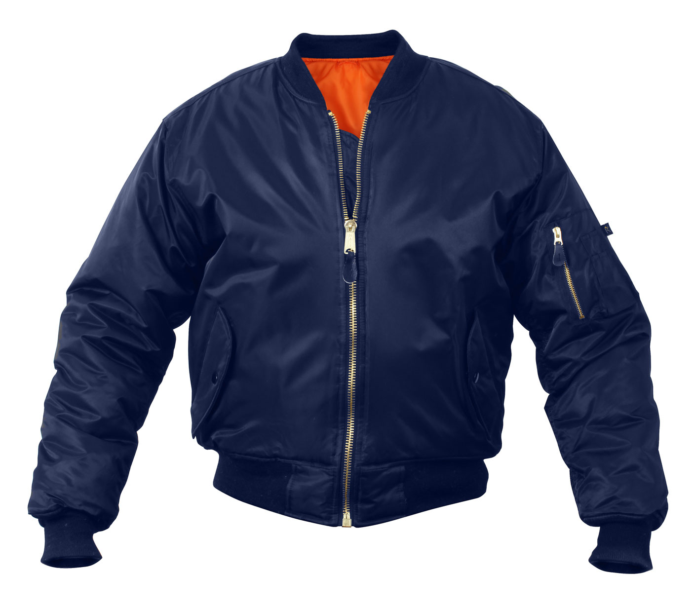 Rothco Kids Ma-1 Flight Jackets - Navy Blue, X-Large