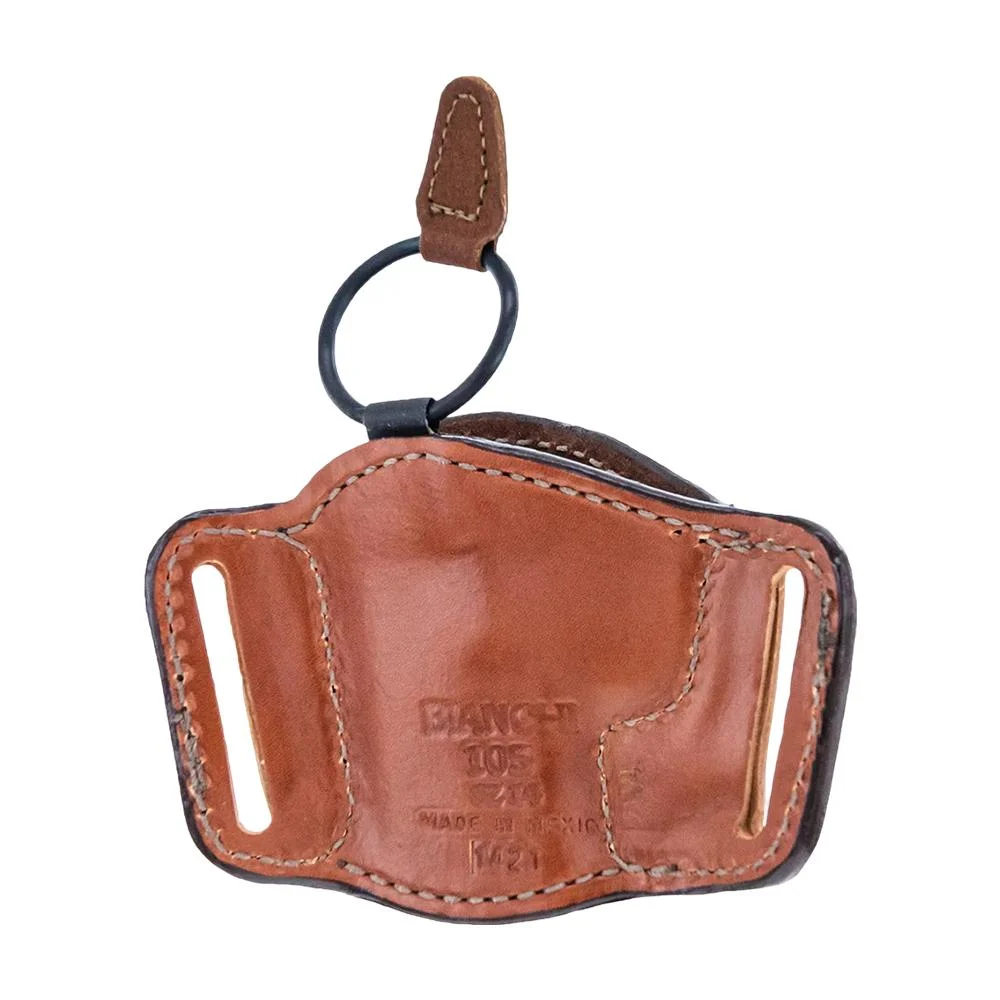 Bianchi 105 Minimalist Belt Slide Holster for S 36/38/40 J Frame 2" Tan RH